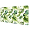 Decormat Podloga za pisalno mizo Exotic leaves 100x50 cm