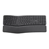 Bežična tastatura Trust Keyra, američki raspored, USB-C, USB-A, Bluetooth, crna
