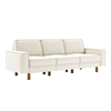 Atelier del Sofa Trosed Sparrow Extra 3, 238x89x87cm, Svetloroze