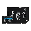 TEAM GROUP Micro SDXC 512GB UHS-I ELITE +SD Adapter TEAUSDX512GIV30A103 crni