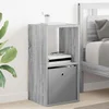 vidaXL vidaXL Nočna omarica Siva Sonoma 35 x 32 x 68,5 cm Konstruiran les, (5000233443)