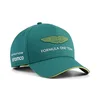 PUMA x ASTON MARTIN ARAMCO F1® TEAM Replica Team Baseball Cap, Motorsport, Green Lux, OSFA