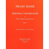 DANZI:SINFONIA CONCERTANTE FOR CLARINET,FLUTE AND ORC.OP.41