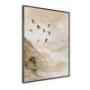Tiskana slika z okvirjem 60x80 cm Golden Peaks II – Styler