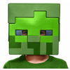 Maska Minecraft - Zombie, otroška