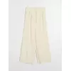 Sinsay - Wide leg pantalone sa mešavinom viskoze - nude