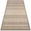 Decormat Podloga za teraso Bež tkanina 60x90 cm