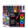 UNI set PC-5M Posca /1.8-2.5mm 1/8 TAMNE boje