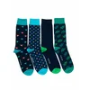 The Arctic Bay Nogavice DEEP BLUE EDITION Gift box 4 Pack Unisex mešane barve