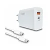 Bavin Punjač KeKe PD003, 120 W, USB-A i Type C, + kabl Type C, Beli