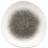 CHURCHILL Raku Quartz Black plitev krožnik, organski, premer: 186 mm (12 kos)