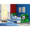 Deciji krevet ACMA II 160x80 F + dusek 6 cm BLUE14