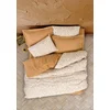 COTTON BOX Set posteljine Petite Posy, Double, 240x260 cm, Smeđi