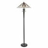 Endon 63934 - Podna lampa Tiffany ASTORIA 2xE27/60W/230V prečnika 48 cm