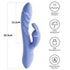 Swirl rechargable vibrator