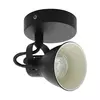 Eglo Seras 2 spot/1, led, gu10, 1x3,3w, 240lm, crna/čelik