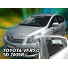 Heko Bočni vetrobrani Team za Toyota Verso 2009-2018, Prednji i zadnji