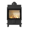 Kratki Kamin Lucy, fi 200, 12kw, Crni