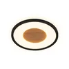 Brilo - LED plafonsko svetlo SUFIT WOOD LED/18W/230V 3000K prečnik 29 cm