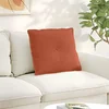 Jastuk za leđa Crvena narančasta 60 x 50 cm Kordura tekstil