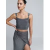 BWLDR Top MYRA temno siva