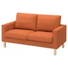 SALTSJÖBADEN Sofa dvosed, Tonerud crveno-smeđa