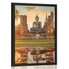 Plakat kip Bude v parku Sukhothai - 40x60 black