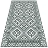 Decormat Podloga za teraso Geometrijski vzorčni cvetje 80x120 cm