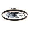 Rabalux Plafonjera sa ventilatorom Fanfy, 40W, 50cm, 3000-6000K, Crni