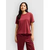 Quiksilver Essential ženska majica oxblood red