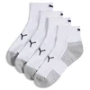 PUMA Quarter Socks (2 Pack) Unisex, Men, White, 39-42