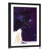 Plakat s paspartujem slikar ozvezdja - 40x60 black