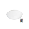Eglo 75352 - LED RGB prigušiva plafonska svetiljka ELLA-C 2xE27/7,5W/230V + daljinski upravljač