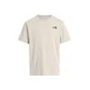 THE NORTH FACE Majica MOUNTAIN SKETCH rjava/volneno bela