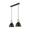 Luster na sajli DANIELLE 2xE27/60W/230V