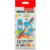 Bruynzeel Kids Twin Points barvica 12 set
