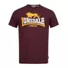 Lonsdale London Majica Holmpton rumena/bordo/bela