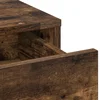 Highboard Dimljeni hrast 40 x 41 x 135 cm Konstruirano drvo