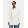 Tommy Jeans Srajca Essential DW0DW22936 Bela Oversize