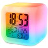 LCD LED RGB budilka in termometer