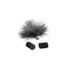 shumee Vetrobransko steklo za mikrofon Rycote Ristretto Windjammer Lavalier, sive barve