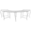 Klupa pod drvetom 4-Broj sjedala 160 x 80 x 44 cm Čelik