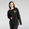 Mens Puma NEKOSAN x HOOPS DYLAN GRAPHIC Long Sleeve Tee Unisex, Black, Size XL, Clothing