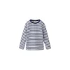 MANGO KIDS Majica RENE mornarska/bela