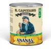 IL CAPITANO Kompot ananas, Kocka, 850 ml
