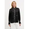 KARL LAGERFELD Srajca A3W11012 Črna Regular Fit