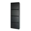 HANAH HOME Ormar za cipele Marino 4 Black
