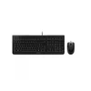 CHERRY DC-2000 Set Tastatura + miš, USB bežično povezivanje, 1.750 dpi, Crni