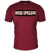 011Shop Muška majica kratkih rukava, Nema predaje, Bordo