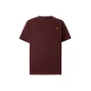 Carhartt WIP Majica American Script vinsko rdeča